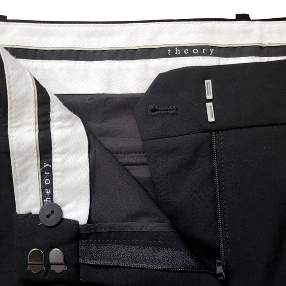 Theory Black Dress Pants | Size 4 - Picture 3 of 6